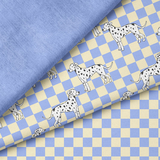 Cool Dalmatian – Dalmatiner Design | auf verschiedenen Stoffarten