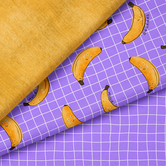 Bananas | auf verschiedenen Stoffarten