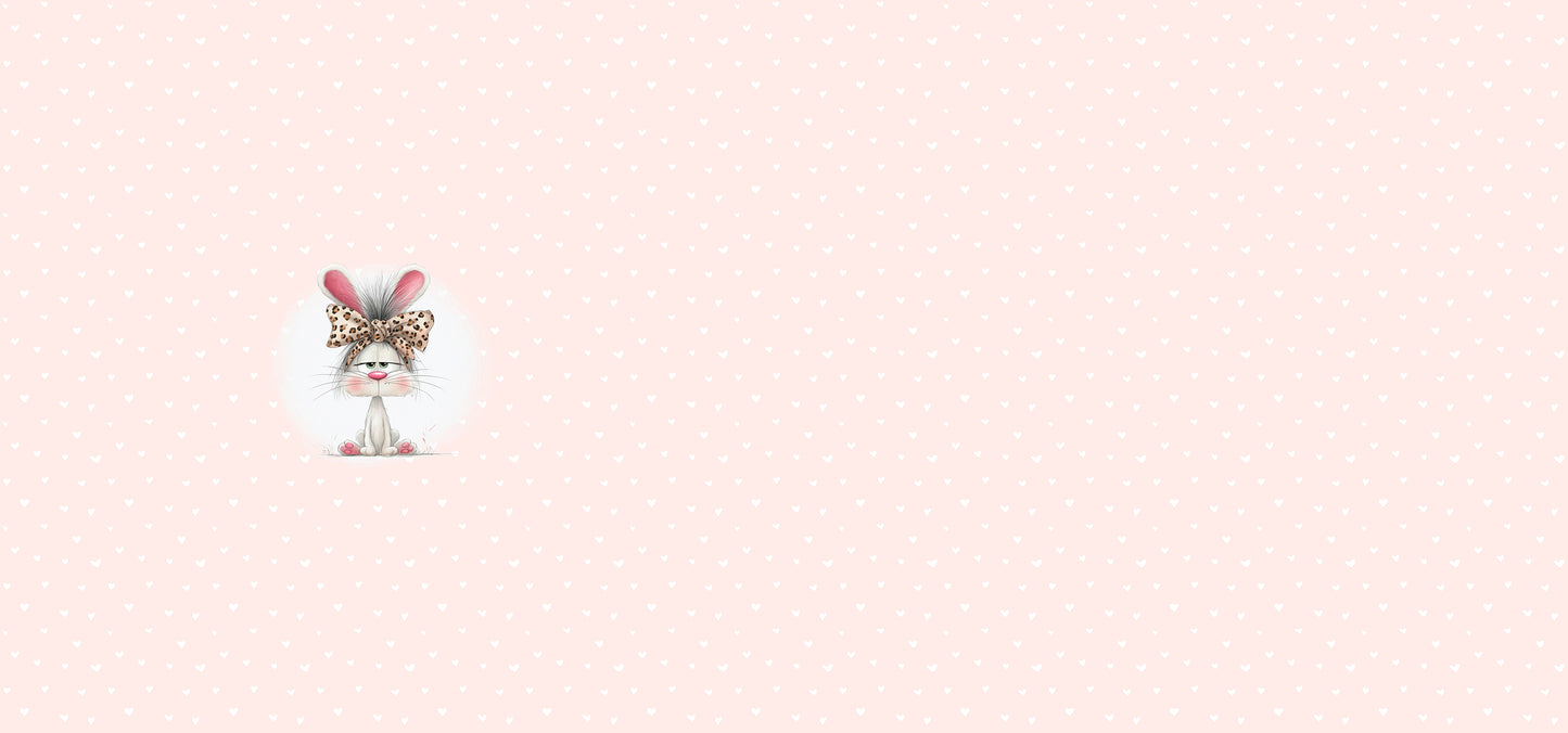 Miss Bunny Rosa – verspielter Hasenstoff | verschiedene Stoffarten