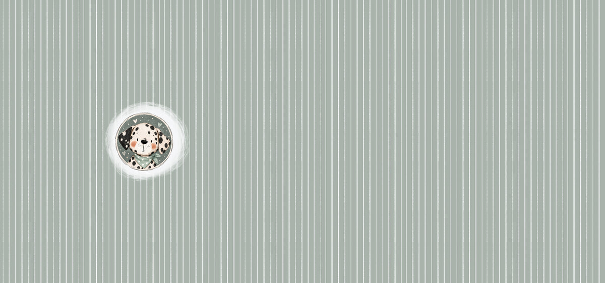 Dalmatinerliebe Stripes | auf verschiedenen Stoffarten