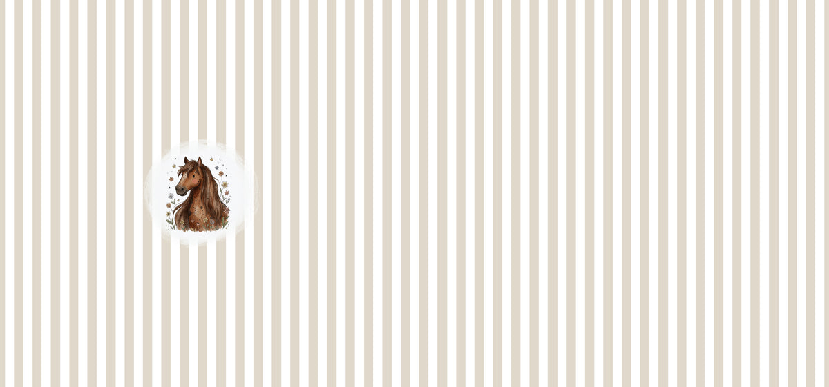 Meadow Dreams Streifen Beige | auf verschiedenen Stoffarten