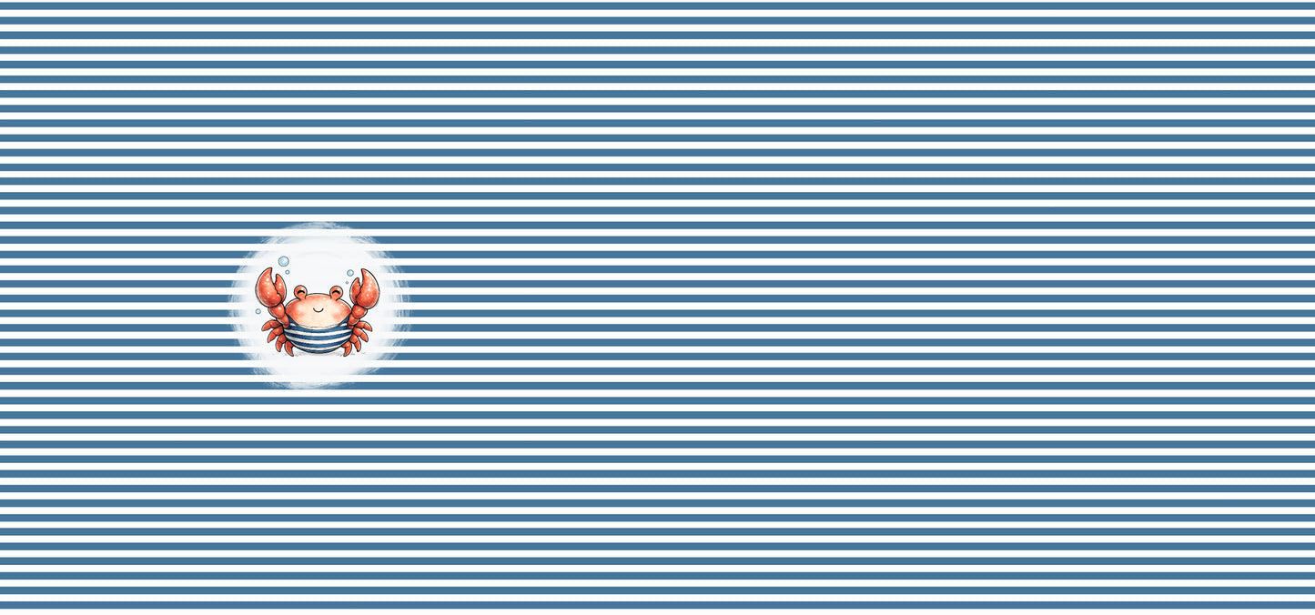 Seaside Crab Beige | auf verschiedenen Stoffarten