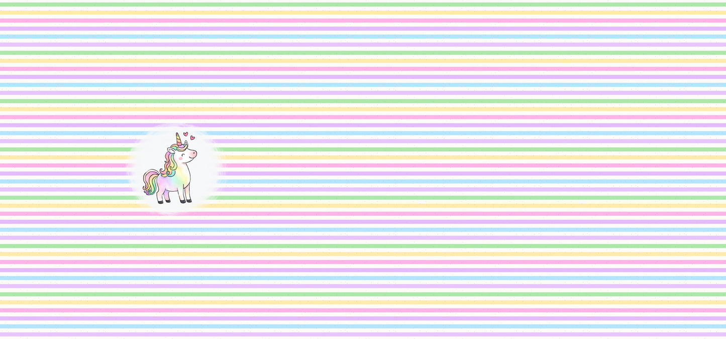Zauberhufe Stripes | auf verschiedenen Stoffarten