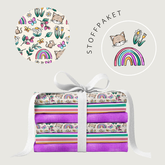 Stoffpaket Summerparts | auf verschiedenen Stoffarten