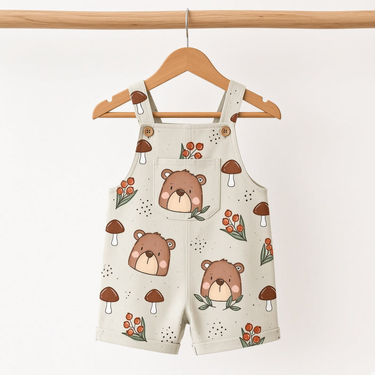 Bearly Autumn | auf verschiedenen Stoffarten