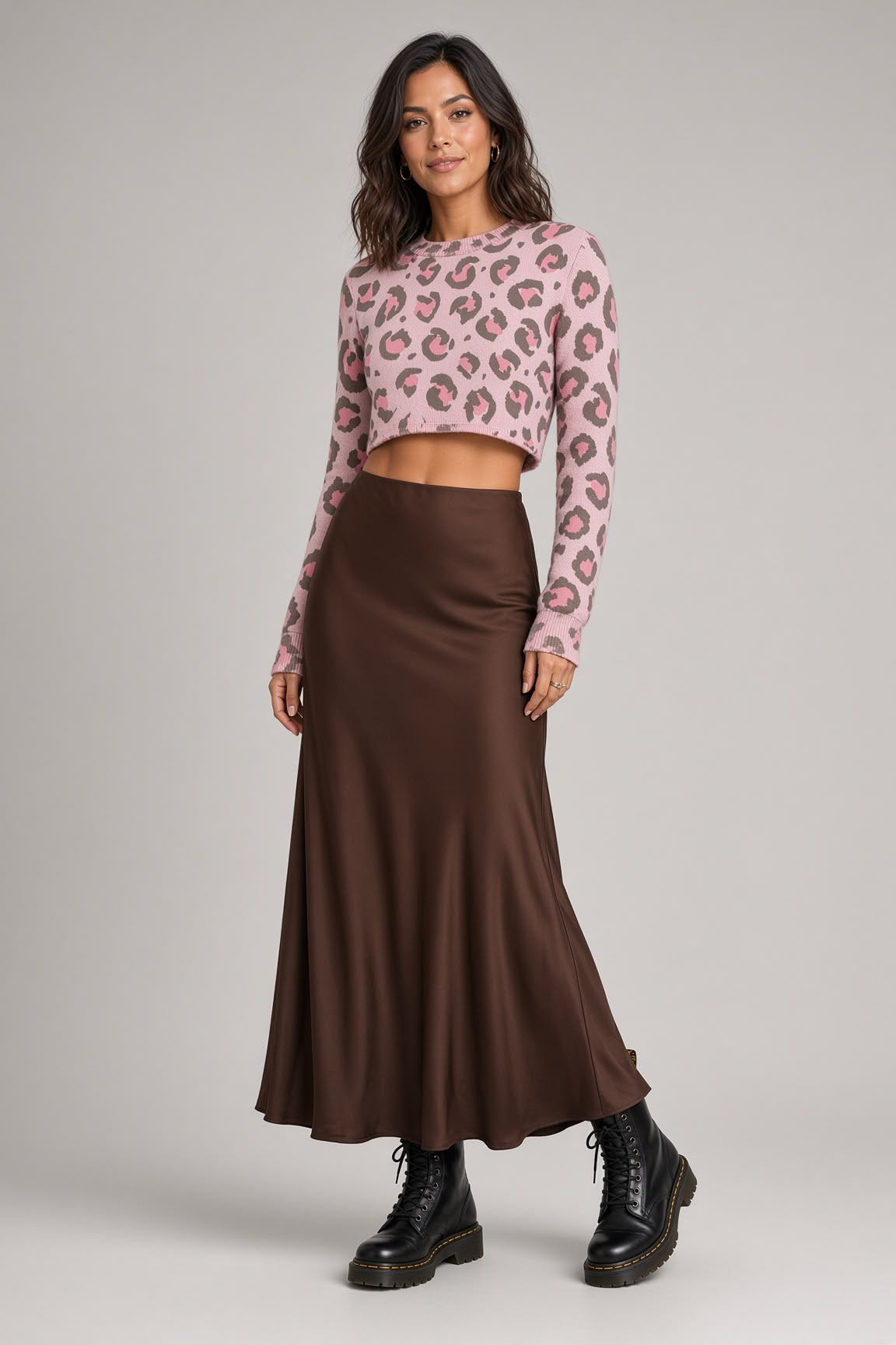 Spotty Leopard Rosa | auf verschiedenen Stoffarten