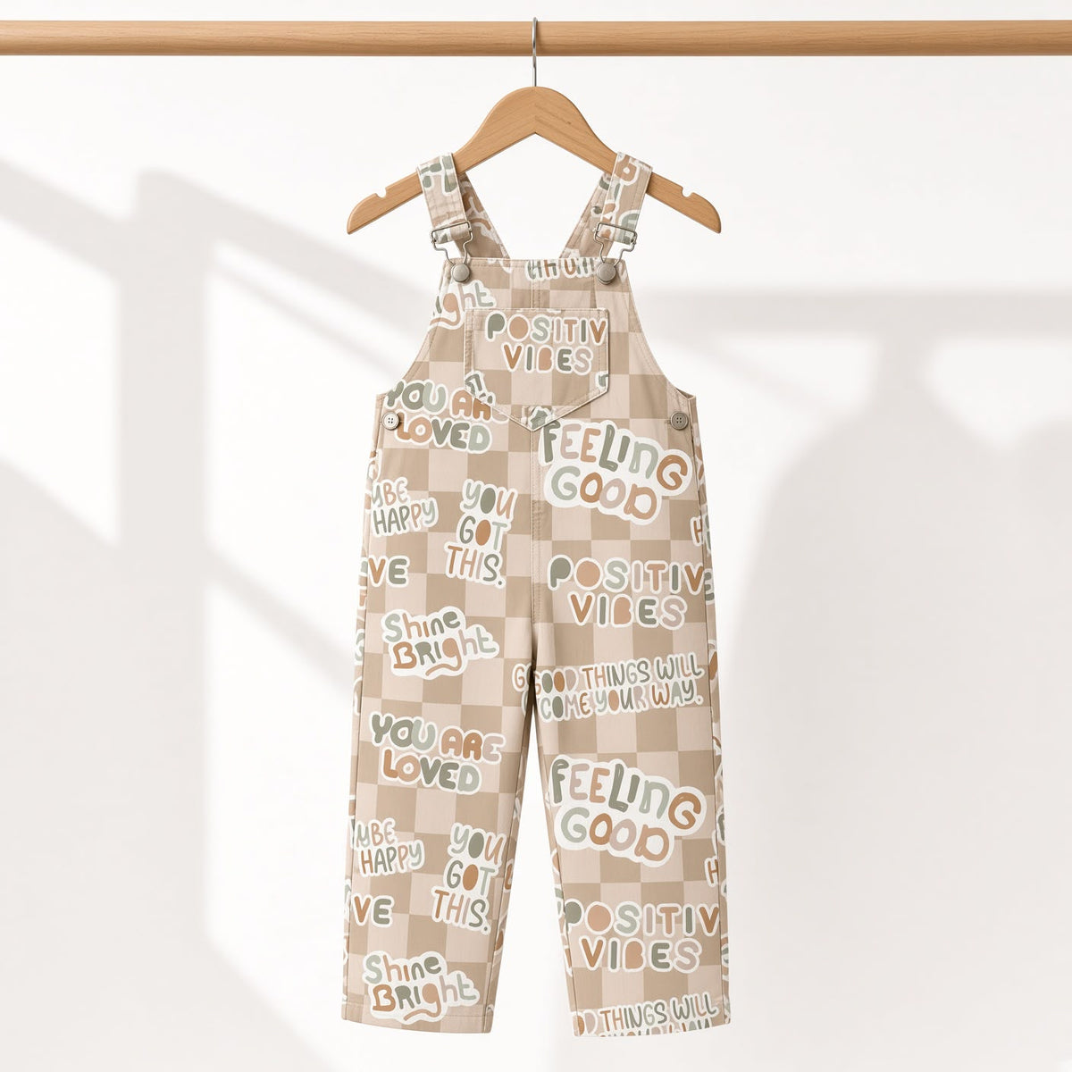 Feeling Good Beige | auf verschiedenen Stoffarten